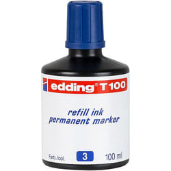 Edding T-100 cartuccia d'inchiostro 1 pz Originale Blu