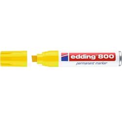 Edding 800 marcatore permanente Punta smussata Giallo 1 pz
