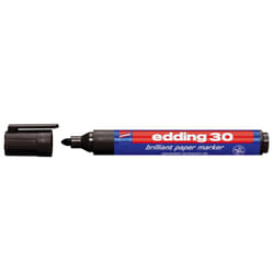 Edding 30 Brilliant marcatore permanente Tipo di punta Nero 1 pz