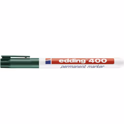 Edding 400, Verde, Verde, Bianco, Plastica, 1 mm, 10 pz