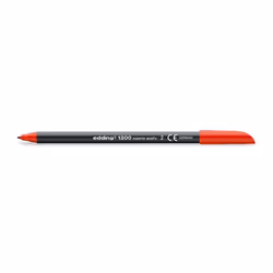 Edding 1200, Rosso, Nero, Rosso, Plastica, 10 pz