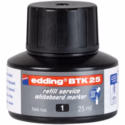 Edding BTK-25, Nero, Multi, 25 ml, 4,8 cm, 48 mm, 1 pz