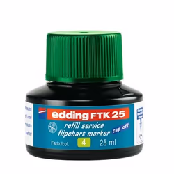 Edding FTK 25, Verde, 25 ml, edding 380, 383, 1 pz