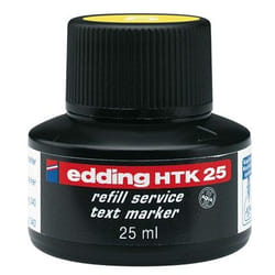 Edding HTK 25 ricarica per evidenziatori Giallo 25 ml 1 pz