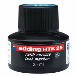 Edding HTK 25, Azzurro, Nero, 25 ml, edding 24, 340, 345