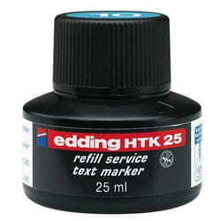 Edding HTK 25 ricarica per evidenziatori Azzurro 25 ml