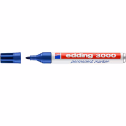 Edding 3000 marcatore permanente Tipo di punta Nero, Blu, Verde, Rosso 4 pz - Vista aggiuntiva 4