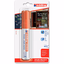 Edding 4090, Rosso, Scalpello, Inodore, 1 pz