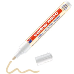 Edding 8900 marcatore permanente Punta tonda Beige 1 pz