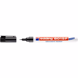 Edding 8015 F, Nero, Tipo di punta, Nero, Bianco, Fine, 0,75 mm, Lamina, Vetro, Porcellana