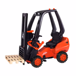 BIG Linde Forklift, 3 anno/i, Nero, Rosso