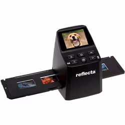Reflecta x22-Scan, Scanner per foto, Nero, LCD, 5,84 cm (2.3"), CMOS, 1/4"