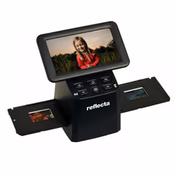 Reflecta x33-Scan, Scanner per foto, Nero, LCD, 12,7 cm (5"), CMOS, 1/2.33"