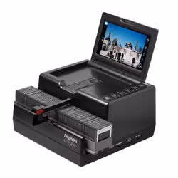 Reflecta DigitDia evolution, Scanner per pellicola/diapositiva, Nero, 17,8 cm (7"), 5760 x 3840 Pixel, Pulsanti, CMOS