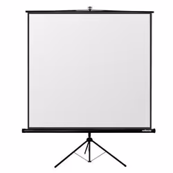 Reflecta CrystalLine Tripod, 2,4 m, 2,4 m, 1:1, Nero, Bianco