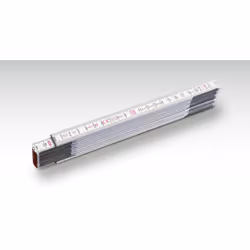 Stabila 01134, Faggio, Metrico, cm, mm, Bianco, cm/mm, III