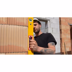 Stabila 15235 livella 1 m Rosso, Giallo - Vista aggiuntiva 5