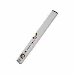 Profilato alluminio Finitura anodizzata argento Fiala centrale orizzontale e laterale verticale Tolleranza max mm/m 0,5 Tolle ...