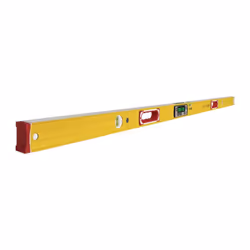 Stabila - Niveau à bulle électronique tech 196M dl 183cm aluminium jaune ± 0,5 mm/m ± 0,5 mm/m