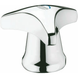 Grohe - Manopola Trecorn 1/2, colore: Blu, e anello per base rubinetti 45080000