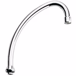 per miscelatori da cucina, DN 15 aeratore Raccordi DN 20 luce 185 mm senza sosta ottone DR non corrosivo Finitura cromata GRO ...
