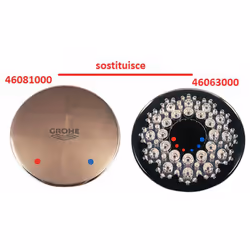 Ricambio coperchio per Leva Grohe Eurodisc 1 46081000 Sostituisce 46063000