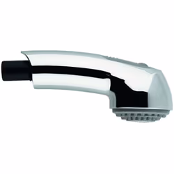 Deviatore: mousseur/getto pioggia Diametro attacco 1/2 pollice Lunghezza (mm) 154 mm Serie : Universal Colore : Chromé/Gris l ...