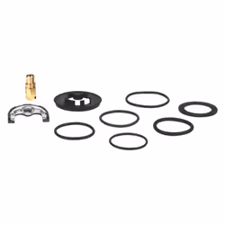 Kit di serraggio per miscelatori con barra filettata: mezza luna oring varie dimensioni (consultare spaccati tecnici) raccord ...
