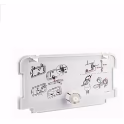Ricambio piastra protezione 43966000 Grohe cassetta wc 37643000 start stop placca