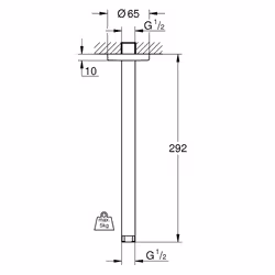 GROHE Rainshower Cromo 1 pz - Vista aggiuntiva 5