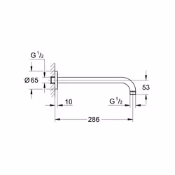 GROHE Rainshower Cromo 1 pz - Vista aggiuntiva 4