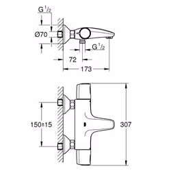 GROHE Precision Trend Cromo