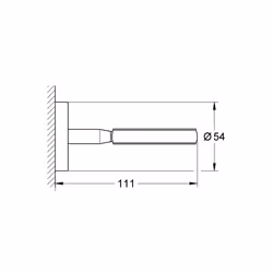 GROHE BauCosmopolitan piatto doccia Cromo - Vista aggiuntiva 5