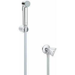 Grohe - Tempesta - Rubinetto a parete con doccetta bidet, cromo 26357000
