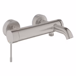 GROHE Essence, Vasca da bagno, Leva sanitaria, Metallo, 1/2", Acciaio inox