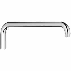 Braccio doccia per sistemi doccia materiale: metallo sporgenza 340 mm distanza dalla parete 390 mm filetto di collegamento DN ...