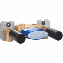 Montaggio a parete in superficie 2 uscite doccia da 1/2' per acqua miscelata profondità di installazione 75 - 105 mm Kit di r ...