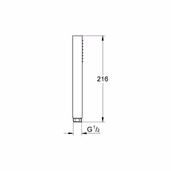 GROHE Vitalio Joy Cube Stick supporto per doccia