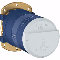 Corpo incasso universale DN 15 per soffione doccia 26475 / 26477 / 26479 / 26481 2 ingressi DN 15 profondità di installazione ...