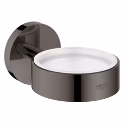 GROHE 40369A01, Nero, Bianco, Metallo, Rotondo, Parete, 7,2 cm, 107 mm