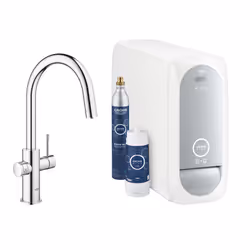 GROHE 31541000, Estraibile, Cromo, Leva sanitaria, Singolo, Tipo C, Ceramica