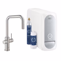 GROHE 31543DC0, Standard, Acciaio inox, Leva sanitaria, Singolo, Type U, Ceramica