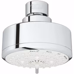 Soffione doccia New Tempesta Cosmopolitan 100 4 tipi di getto: Massage, Jet, Rain, Rain O 2 gomito girevole con angolo di rot ...