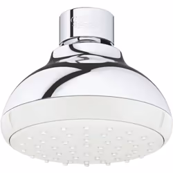 Finitura: cromo Modalità pioggia (1 modalità pioggia) Giunto sferico ± 15 Limitatore di flusso GROHE EcoJoy 1,5 gpm (5,7 l/mi ...