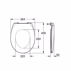 GROHE Bau Ceramic Bianco - Vista aggiuntiva 5