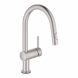 GROHE Minta Touch, Estraibile, Acciaio inox, Digitale, Singolo, 1/2", Valvola solenoide