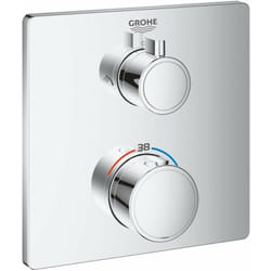 Grohe - Grohtherm - Miscelatore termostatico a 2 utenze, cromato 24079000