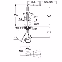 GROHE Zedra Cromo - Vista aggiuntiva 6
