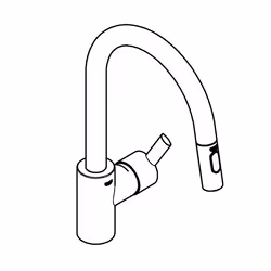 GROHE 31486DC1, Lavello da bagno
