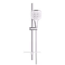 GROHE Rainshower SmartActive 130 Cube sistema di doccia 1 testina/e Parete Metallico